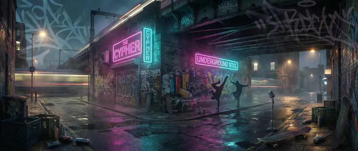猎奇重口 - 城市街头文化夜景